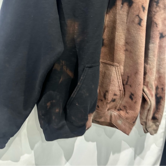 Reworked Split Bleached Hoodie - Picture 4 of 11